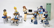 Fairy Tail - Lucy Hearfilia - Sunday x Magazine 50th Anniversary Collaboration Figure Set: St. Sunmaga Academy 3rd Period Lucy Heartfilia RARE