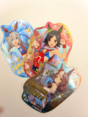 Uma Musume Official Stickers Set of 3