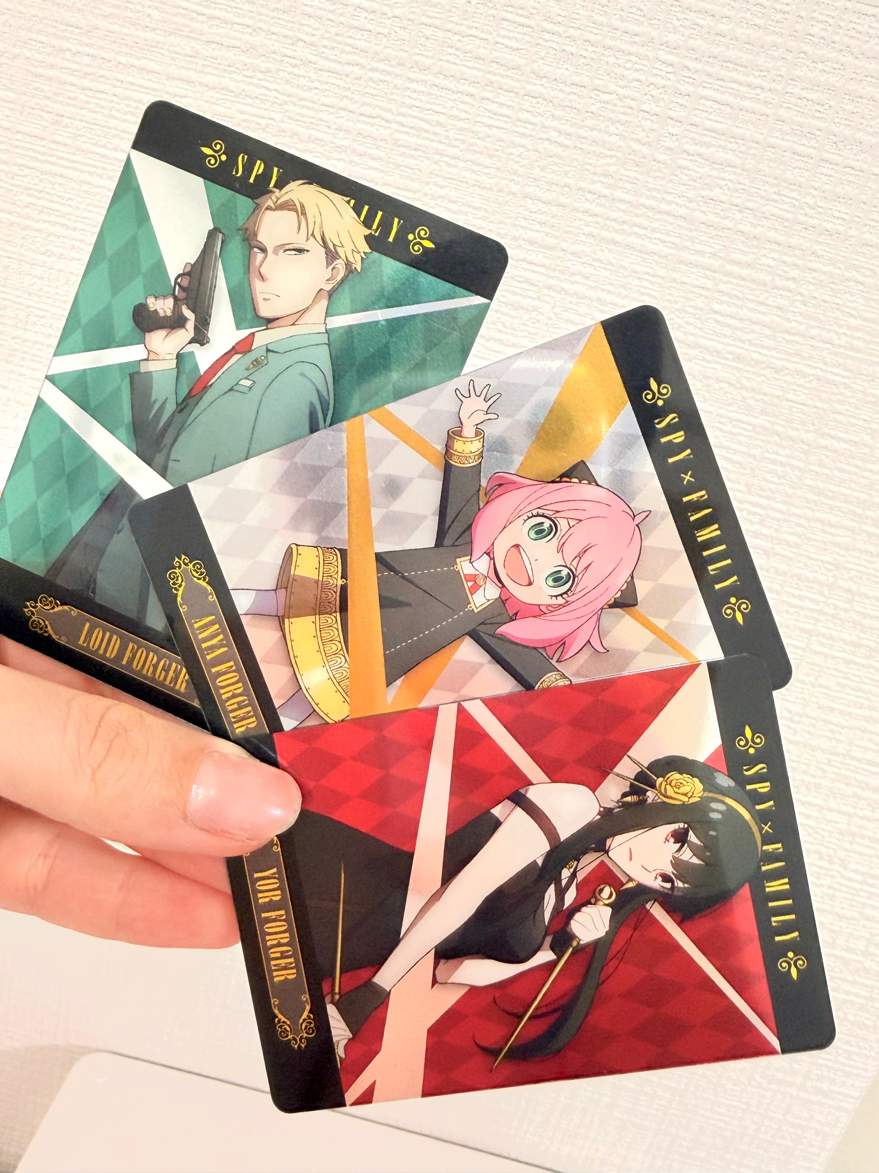 Spy x Family Loid Anya Yor Set of 3 Official Collector Card 263173