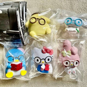 Sanrio Characters Glasses Style Figure Meganekko Gashapon