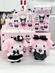 Sanrio Sister's Outfit Tea Day Blindbox My Melody Kuromi My Sweet Piano Plush Keychains by Toptoy