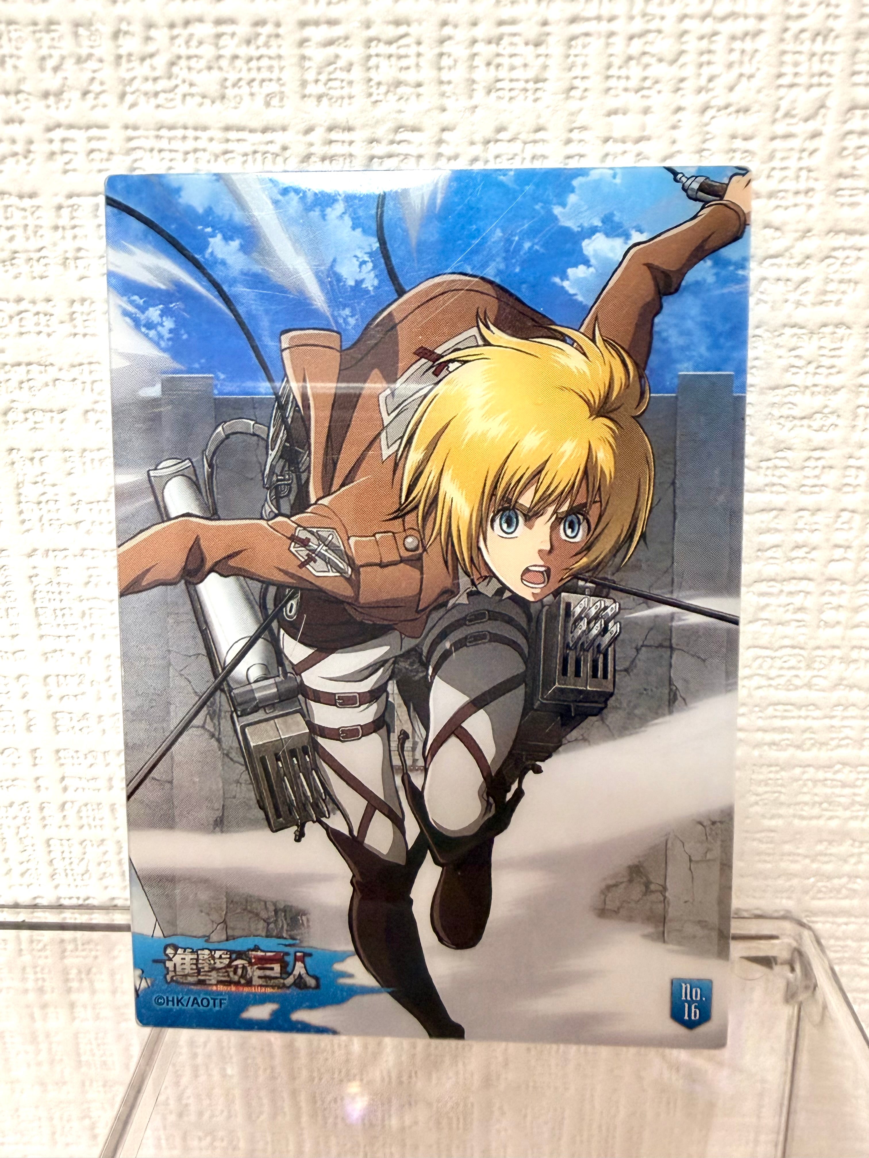 Attack on Titan Armin Official Collector Card JP 263120
