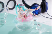 OPEN BOX Vocaloid Hatsune Miku Aqua Float figure