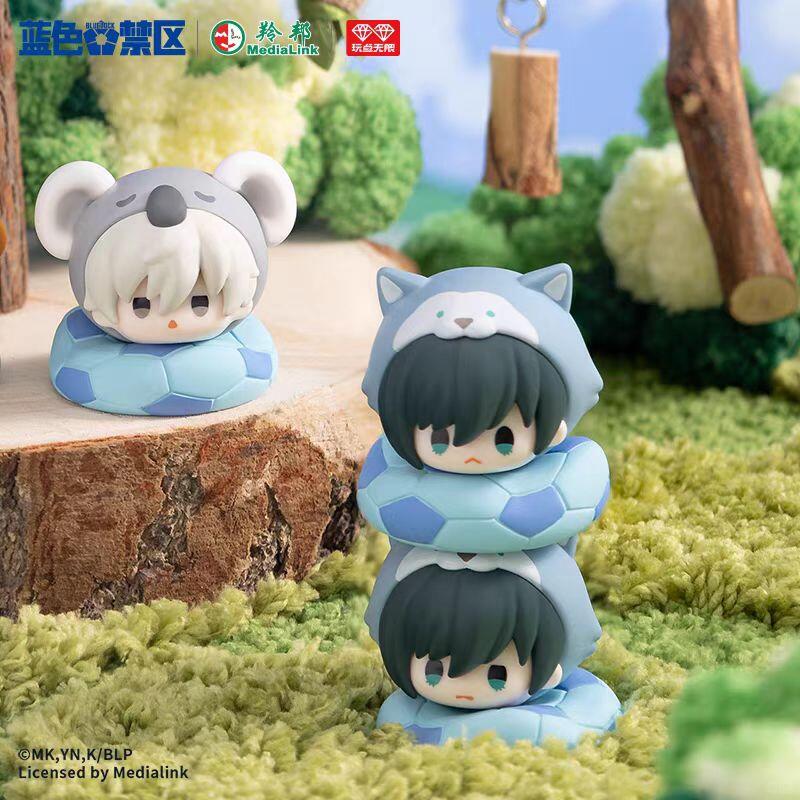 Blue Lock Animal Series Blind Box Mini Figures by