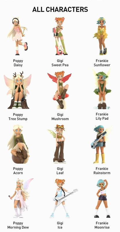 Peach Riot Punk Fairy Blind Box Figures by Popmart