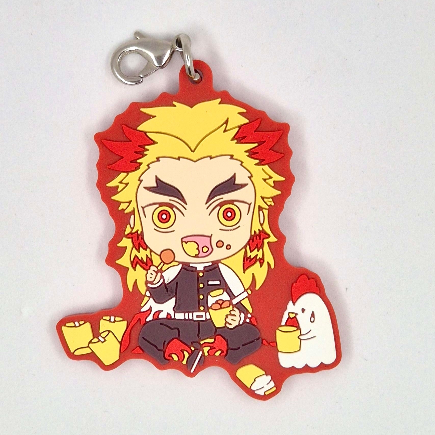 Demon Slayer Official Rengoku Rubber Keychain