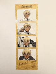 Detective Conan Case Closed Ran Haibara Amuro Shinishi Official Collector Bookmark Set of 3 263125