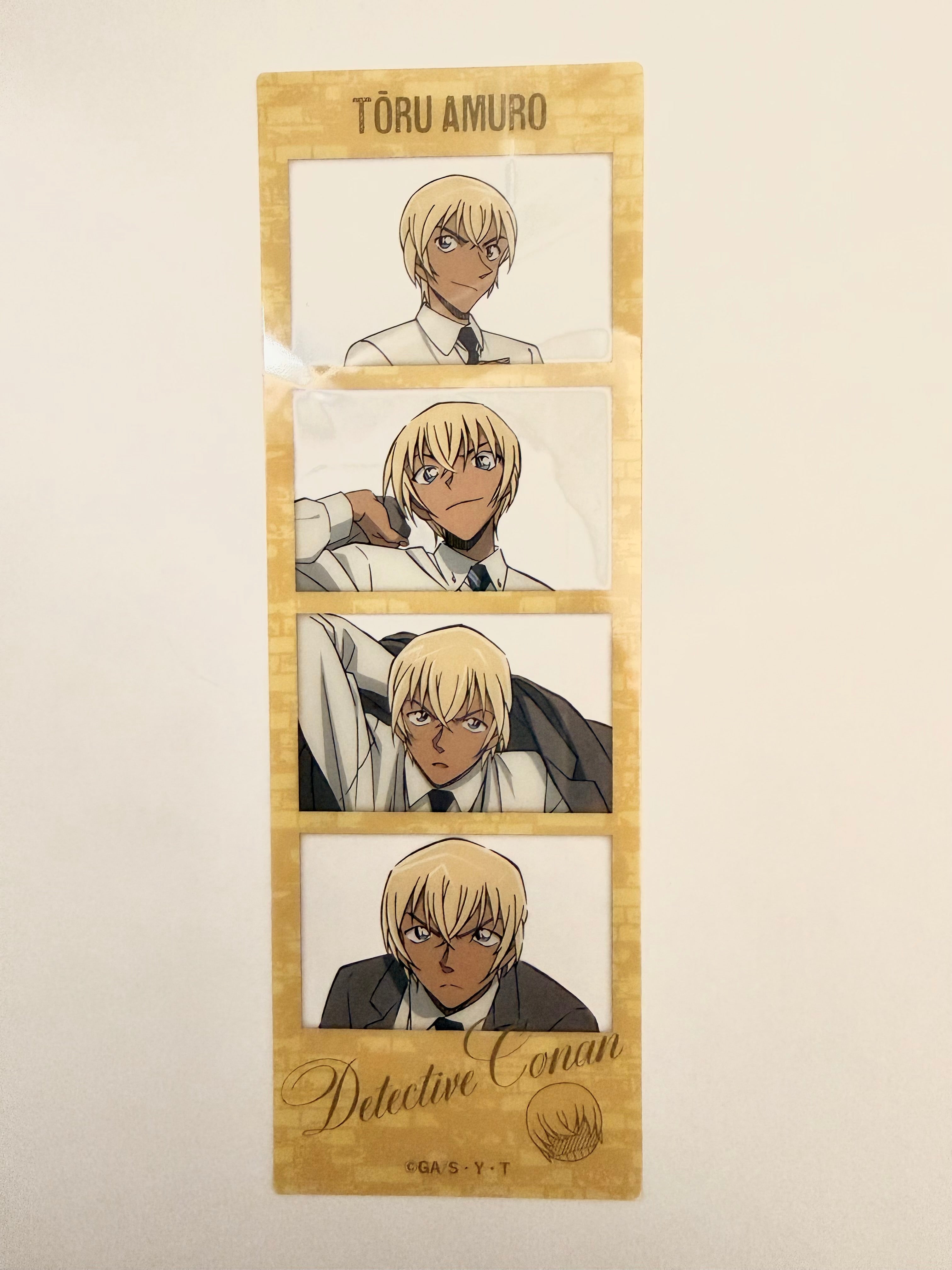 Detective Conan Case Closed Ran Haibara Amuro Shinishi Official Collector Bookmark Set of 3 263125