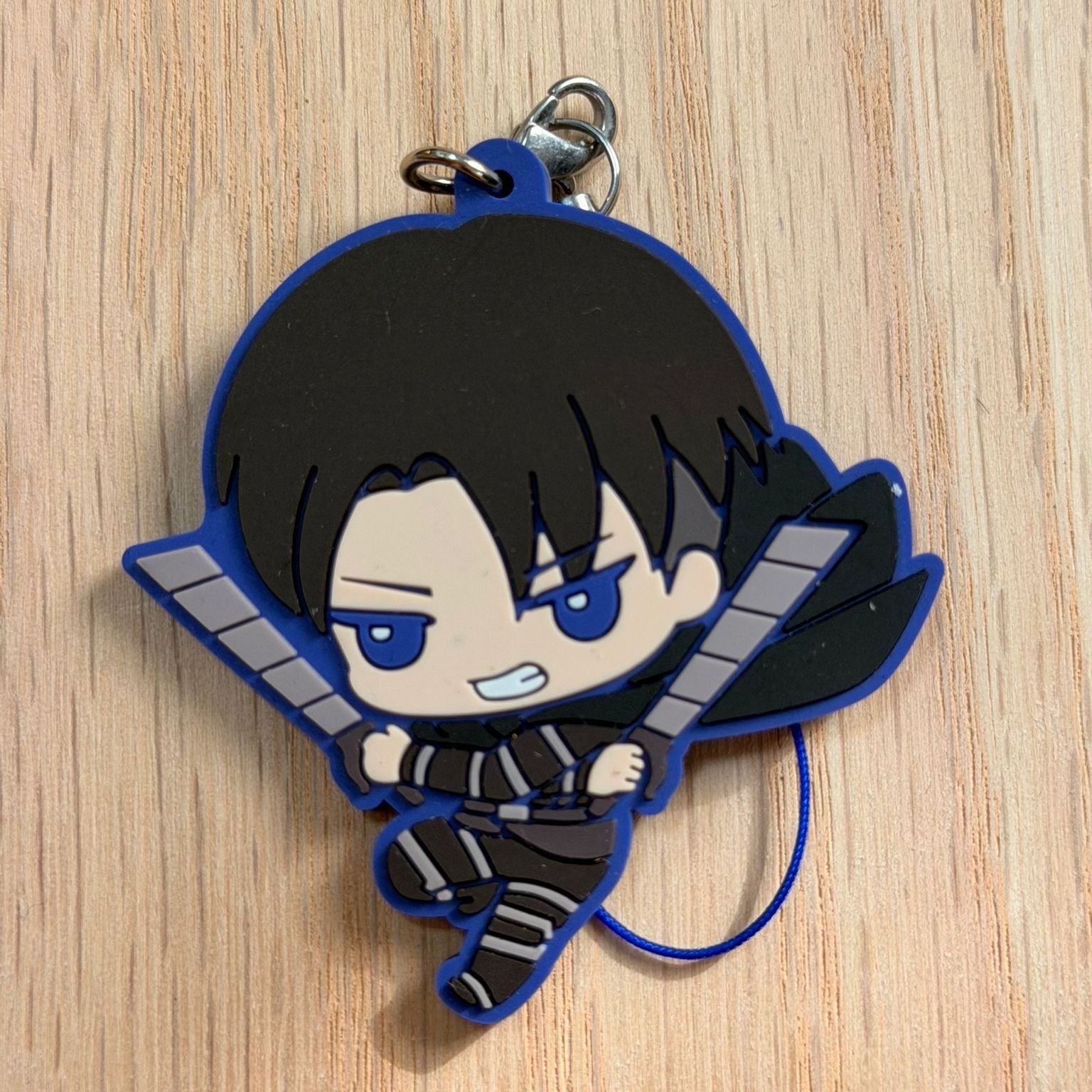 Attack On Titan Strap rubber keychains by Bandai