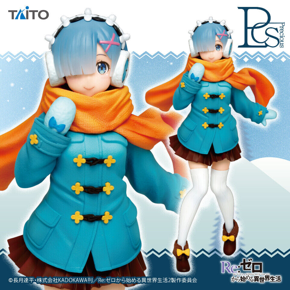 Re:Zero Rem Winter Coat Ver. by Taito Re Zero