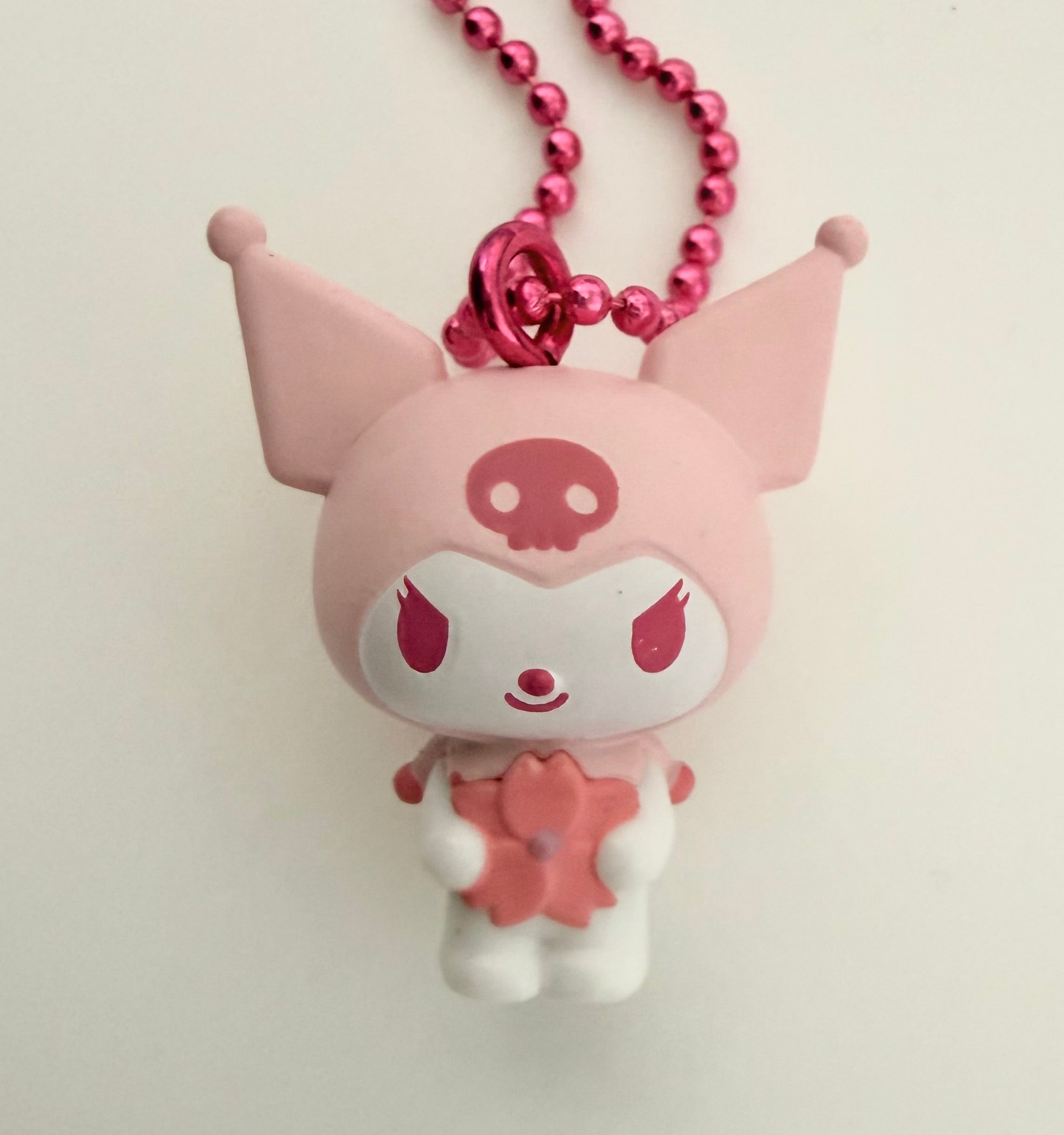 Sanrio Kuromi Official Mini Sakura Figure Gashapon Keychain