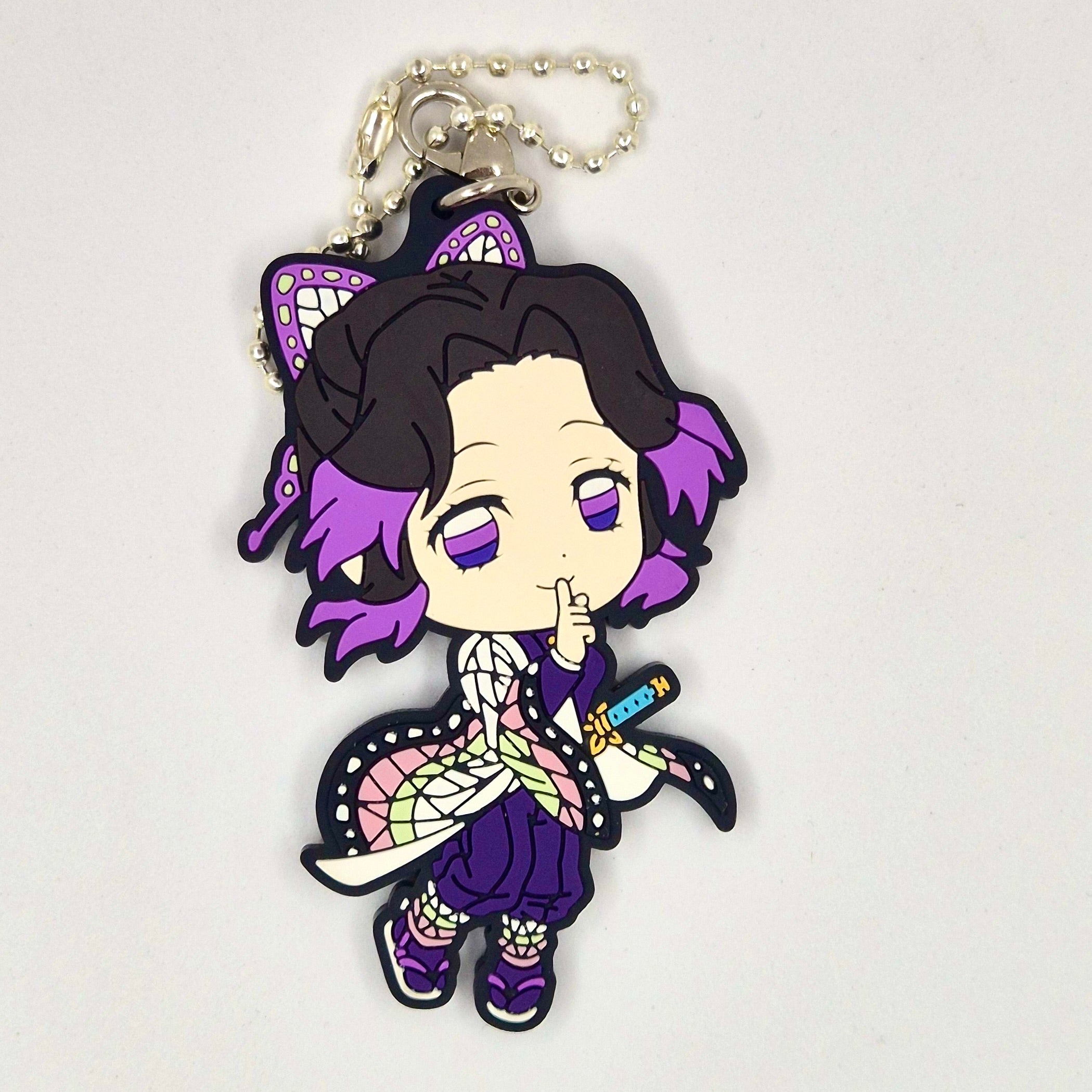 Demon Slayer Official Shinobu Rubber Keychain