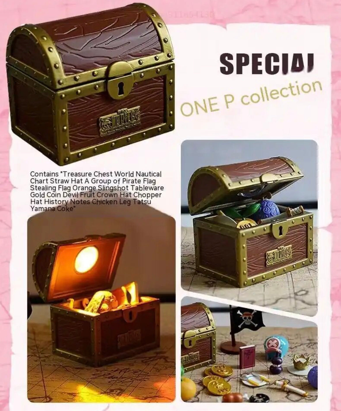 One Piece Original Lamp Blind Box Figures