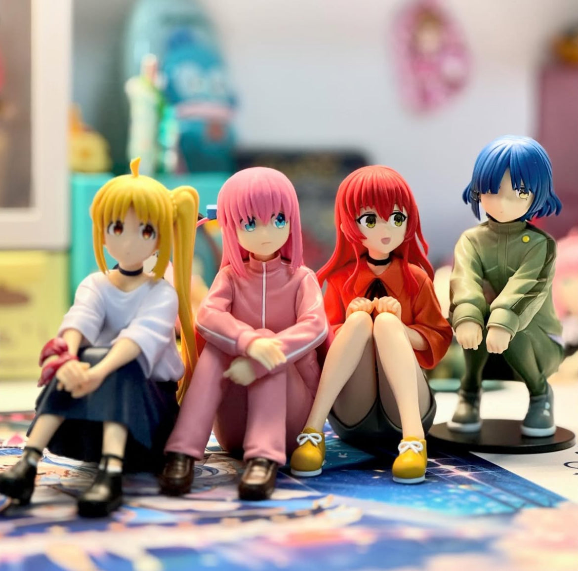 Bocchi The Rock Figure Set Seishun Complex 4 Figures Complete Sealed
