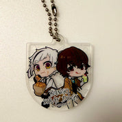 Bungo Stray Dogs Osamu Dazai & Atsushi acrylic keychain JP