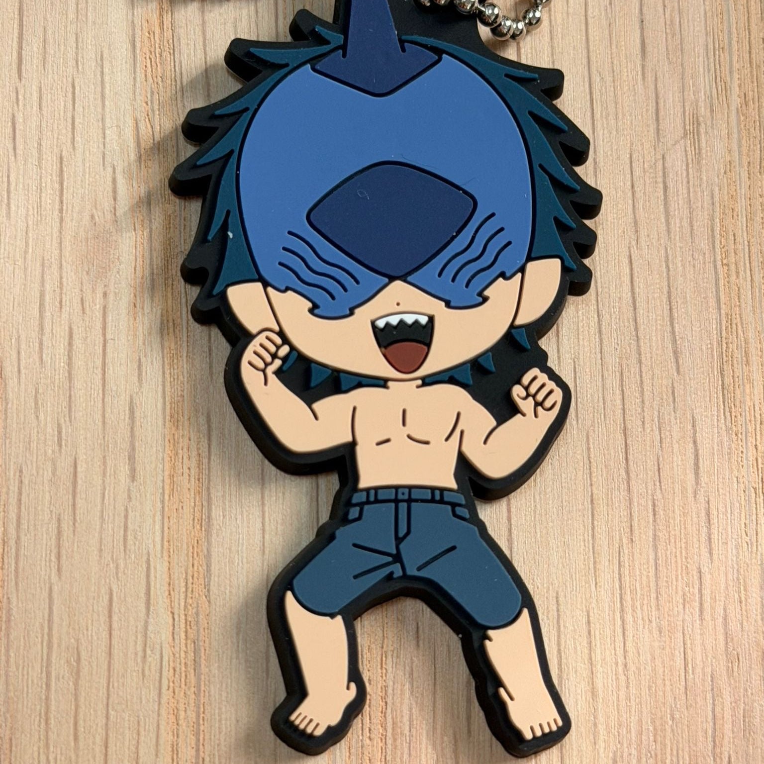 Chainsaw Man rubber keychains by Takara Tomy A.R.T.S
