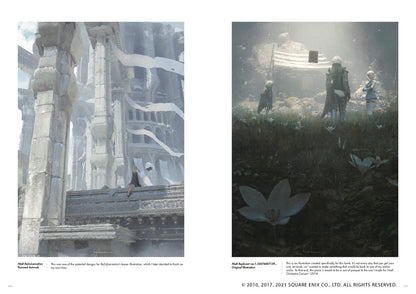 Nier Art Hardcover Artbook