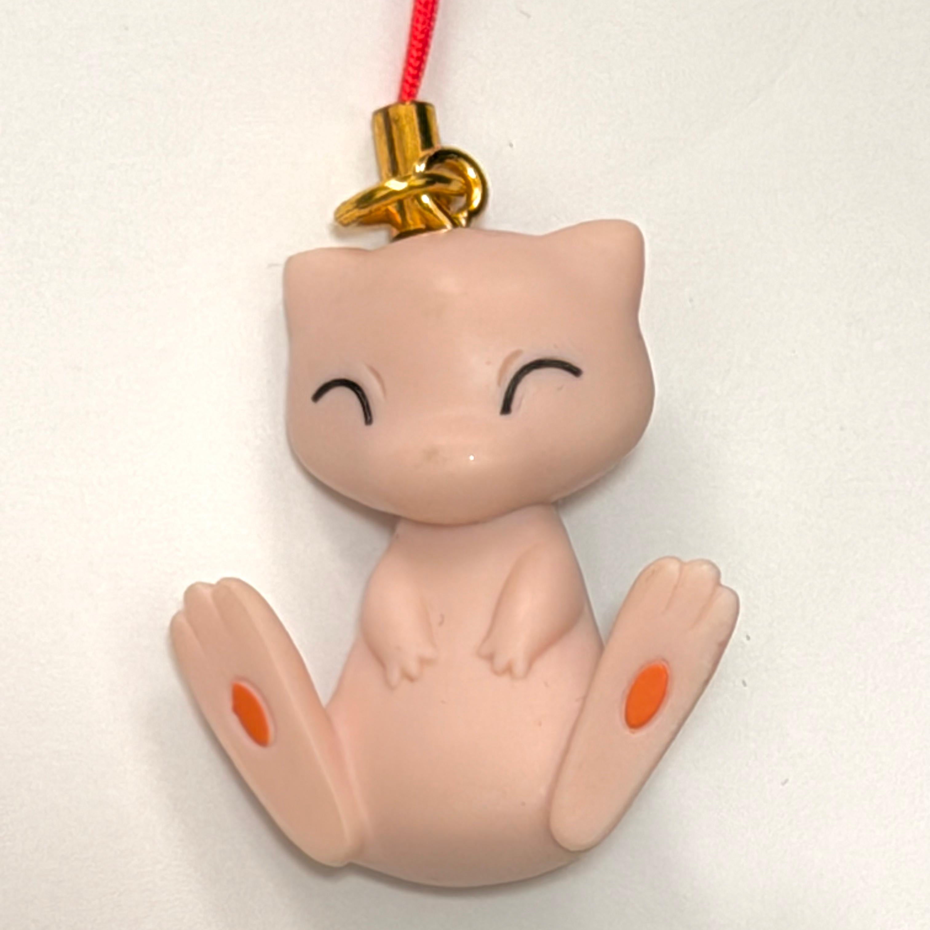 Pokémon Mew Petanco flat strap keychain