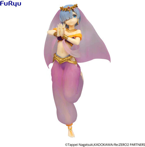 Re Zero Open Box Rem and Ram Arabian Nights Figure Set RARE figure by Furyu