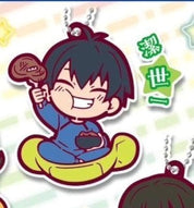 Blue Lock Character Banchoukou Rubber Keychain Gashapon