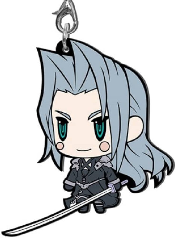 Final Fantasy VII Rebirth commemorative kuji Prize F rubber keychain Square Enix