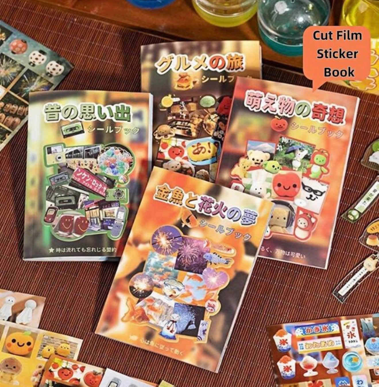 Aesthetic y2k retro Animal Pet Themed Collage Sticker Cutout Book 20 pages/book