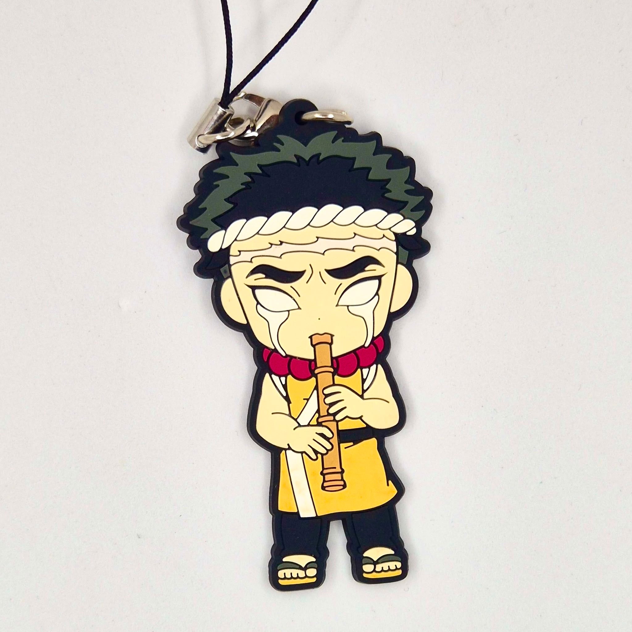 Demon Slayer Ichiban Kuji Gyomei Himejima strap rubber keychain