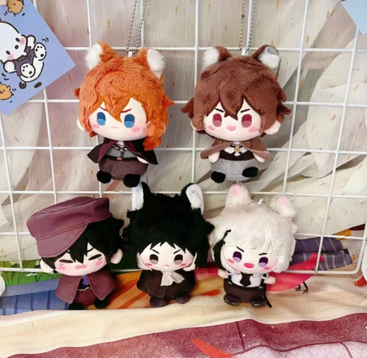 Bungo Stray Dogs: Keychain Plushies