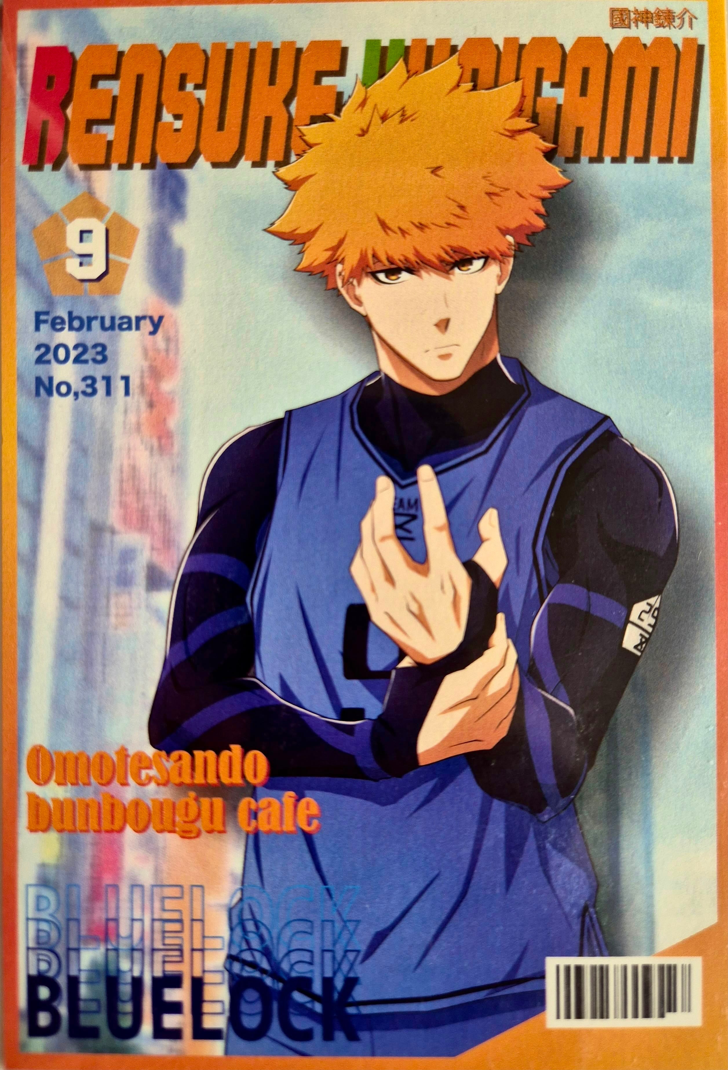 Blue Lock Official Collector Postcard 41 Rensuke Kunigami