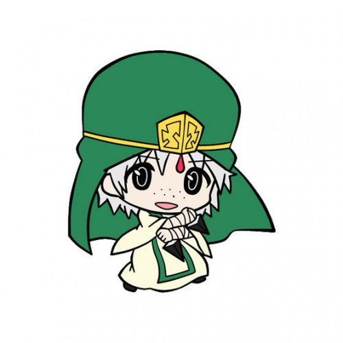 Magi the Labyrinth Of Magic Rubber Mascot Keychain Gashapon RARE