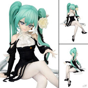 HATSUNE MIKU - FuRyu Noodle Stopper Figure - Flower Fairy White Rose Ver.