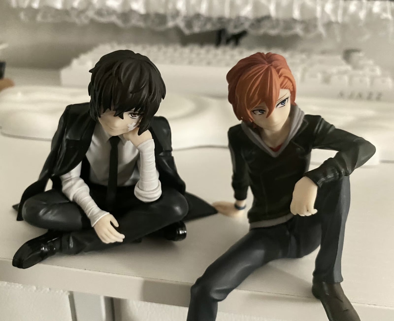OPEN BOX Bungo Stray Dogs Dazai Noodle Stopper Figure by Furyu RARE