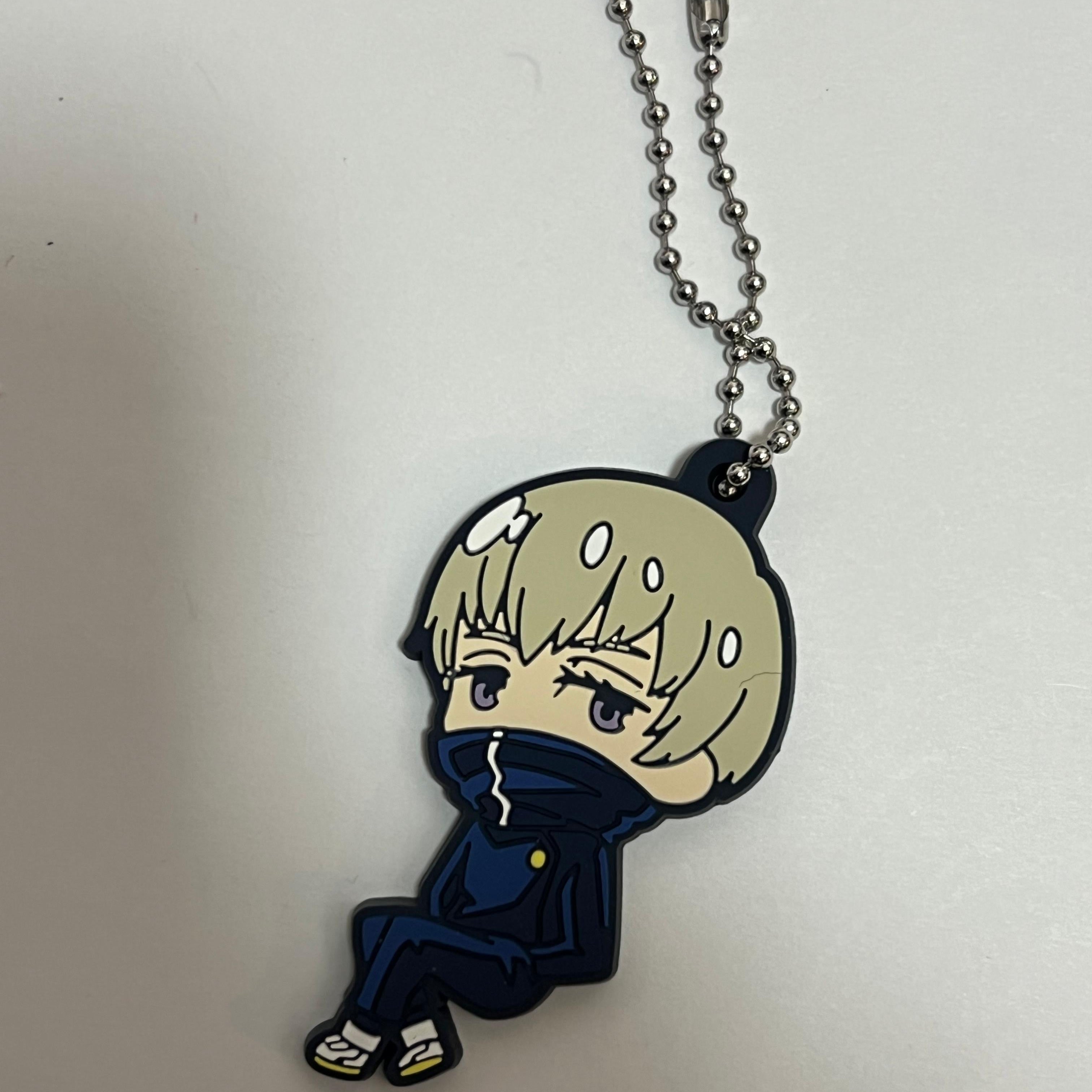 Jujutsu Kaisen Inumaki rubber keychain by Takara Tomy Arts