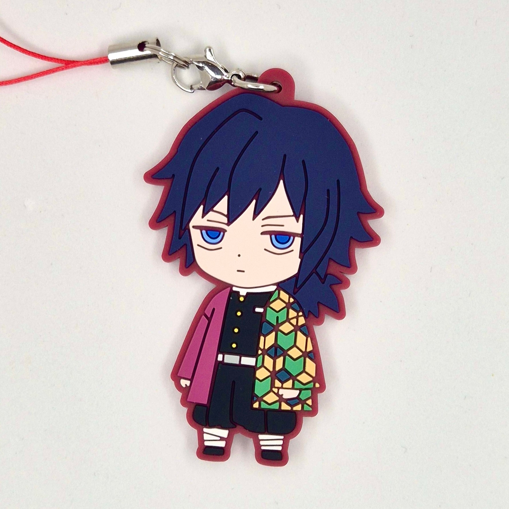 Demon Slayer Official Tomioka Giyu Rubber Keychain