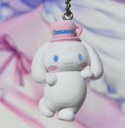 Sanrio Puriland Flocked Mascot Keychain Japan Exclusive 2026