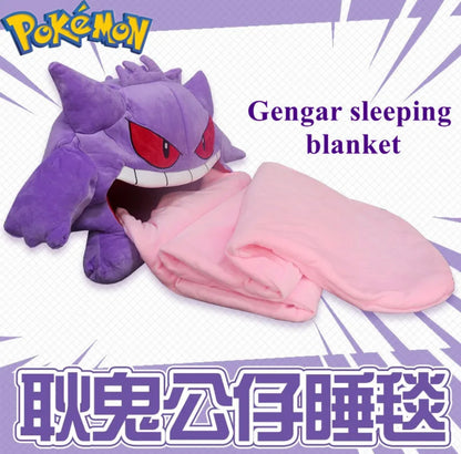 Pokemon: Gengar Pillow Blanket