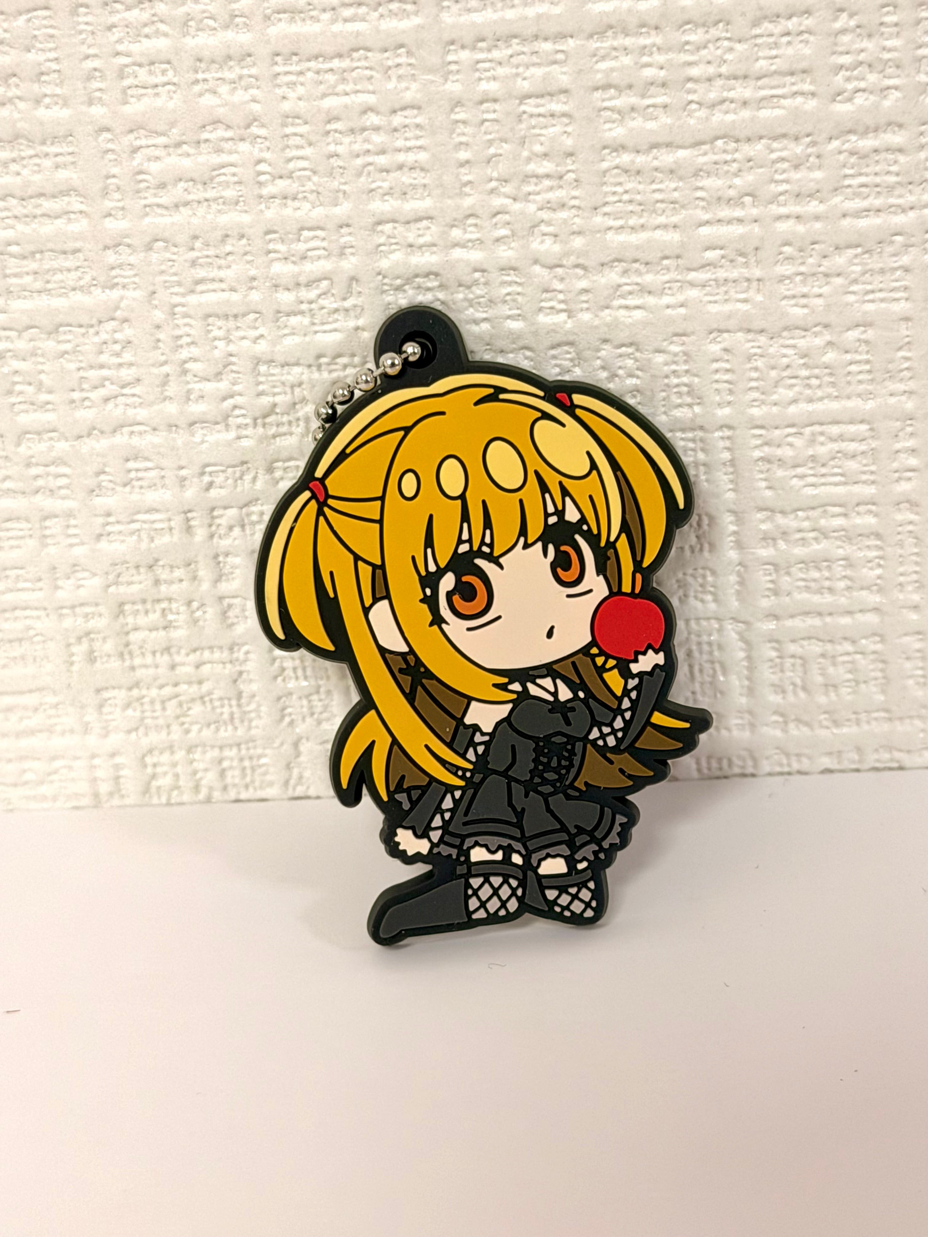 Death Note Misa Official Rubber Keychain JP 263124