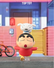 Original TOPTOY ShinChan Shiro's Daily Life Series Blind Box Shin Chan