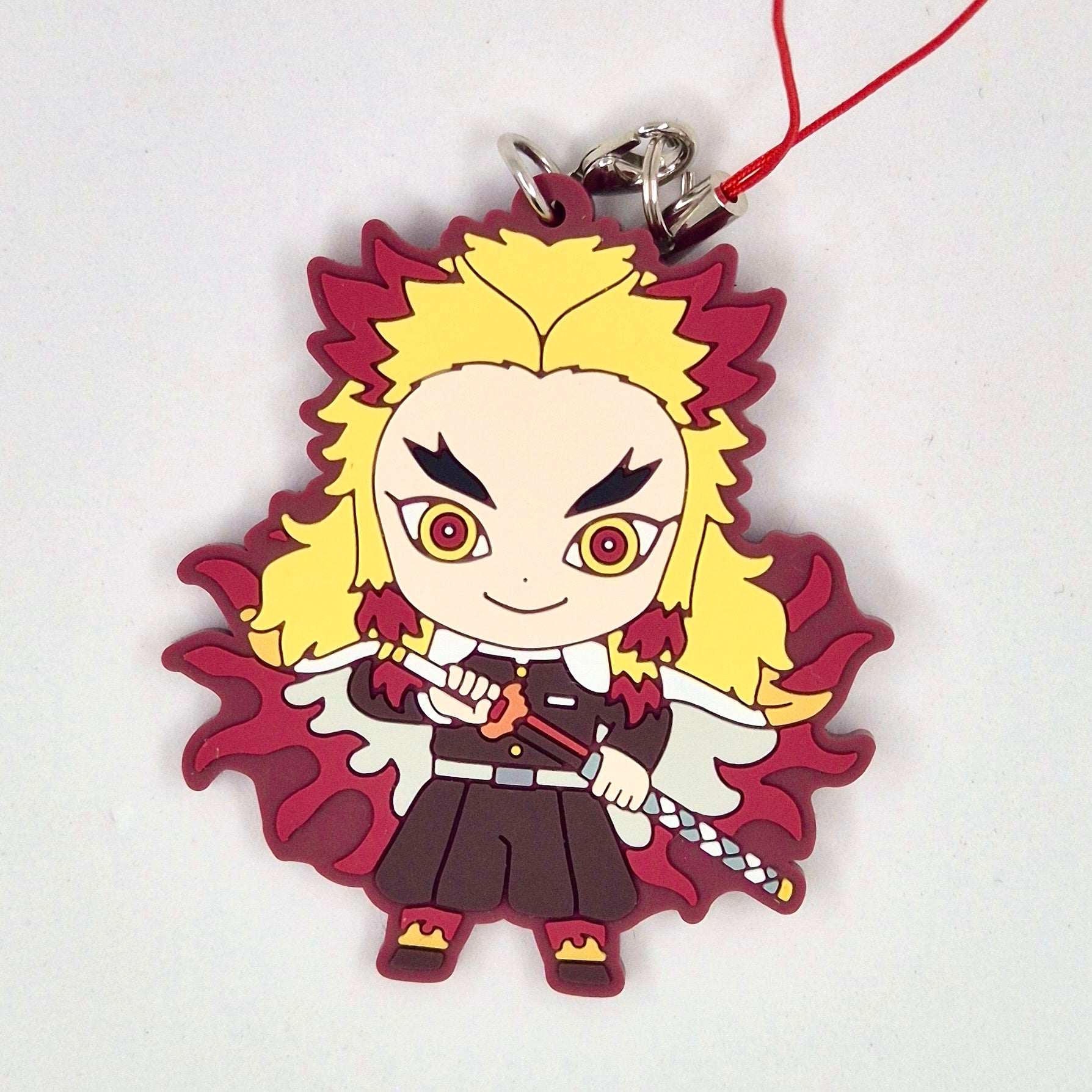 Demon Slayer Official Rengoku Rubber Keychain