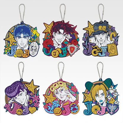 Jojo’s Bizarre Adventure Official Ichiban Kuji Rubber Keychains XL