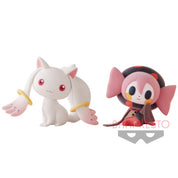 Puella Magi Madoka Magica Kyubey Fluffy Puffy Figure by Bandai