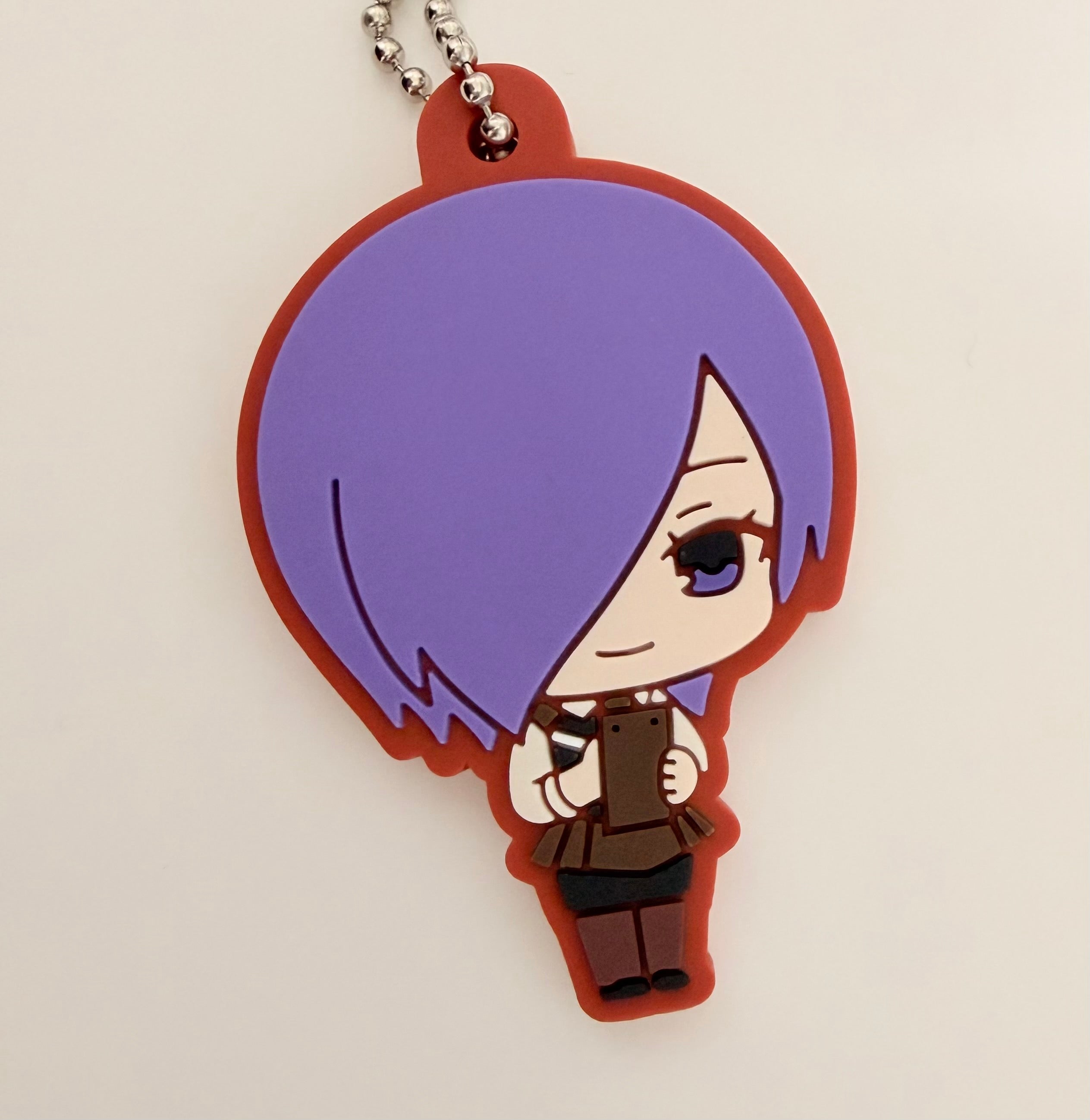 Tokyo Ghoul Touka Official Rubber Keychain