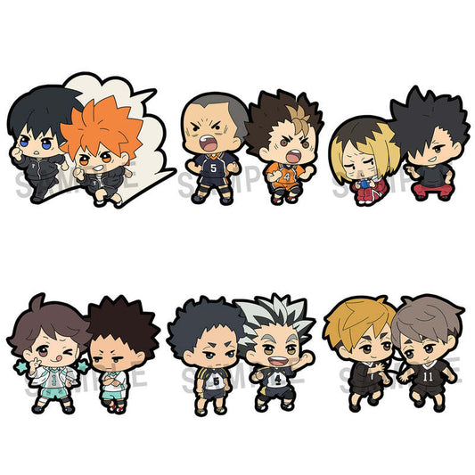 Haikyuu!! Rubber Keychain Blind boxes by Megahouse