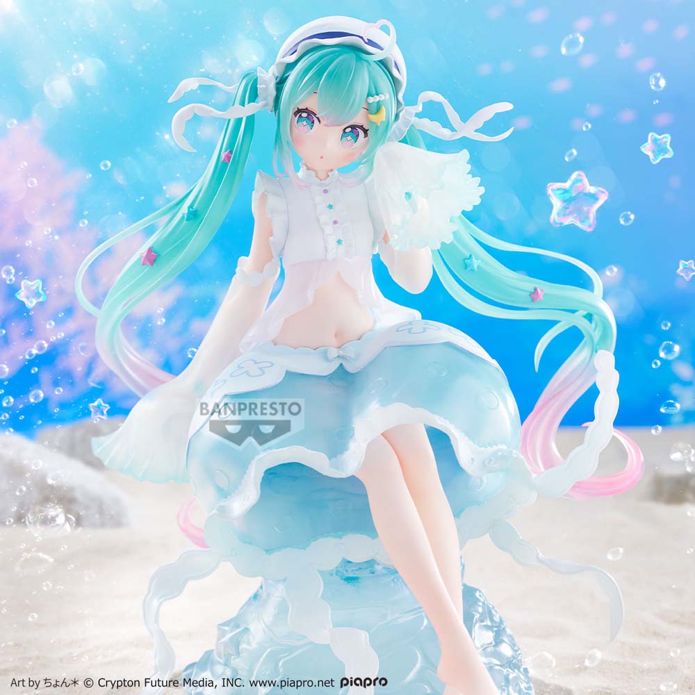 Vocaloid Project Sekai Hatsune Miku Jellyfish Evolve Figure by Bandai