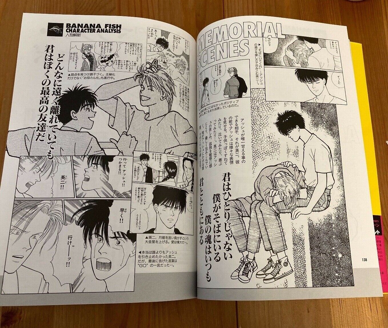 Banana Fish: Official Japanese Guidebook (RARE)