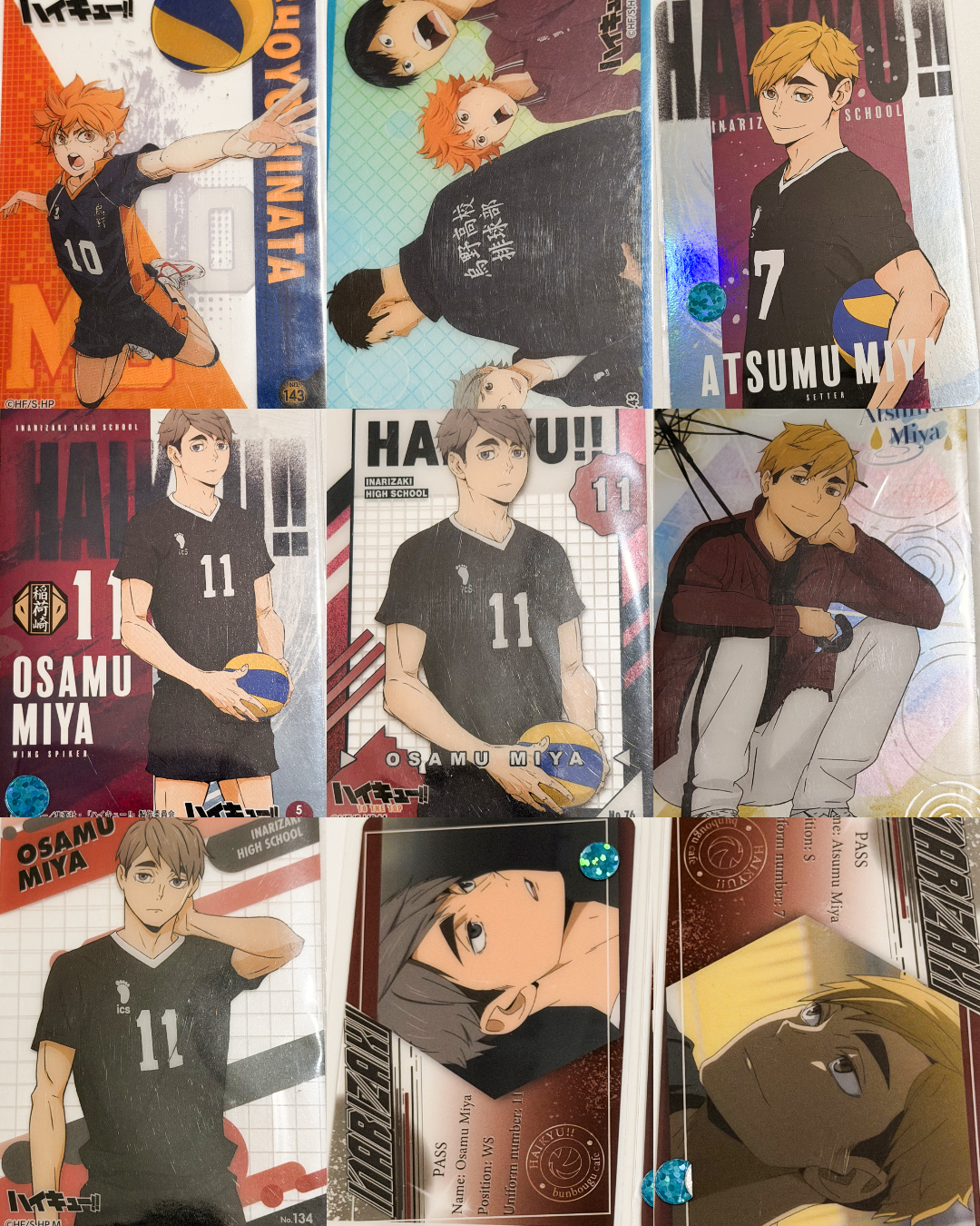 Haikyuu!! Official Collector Cards JP 2