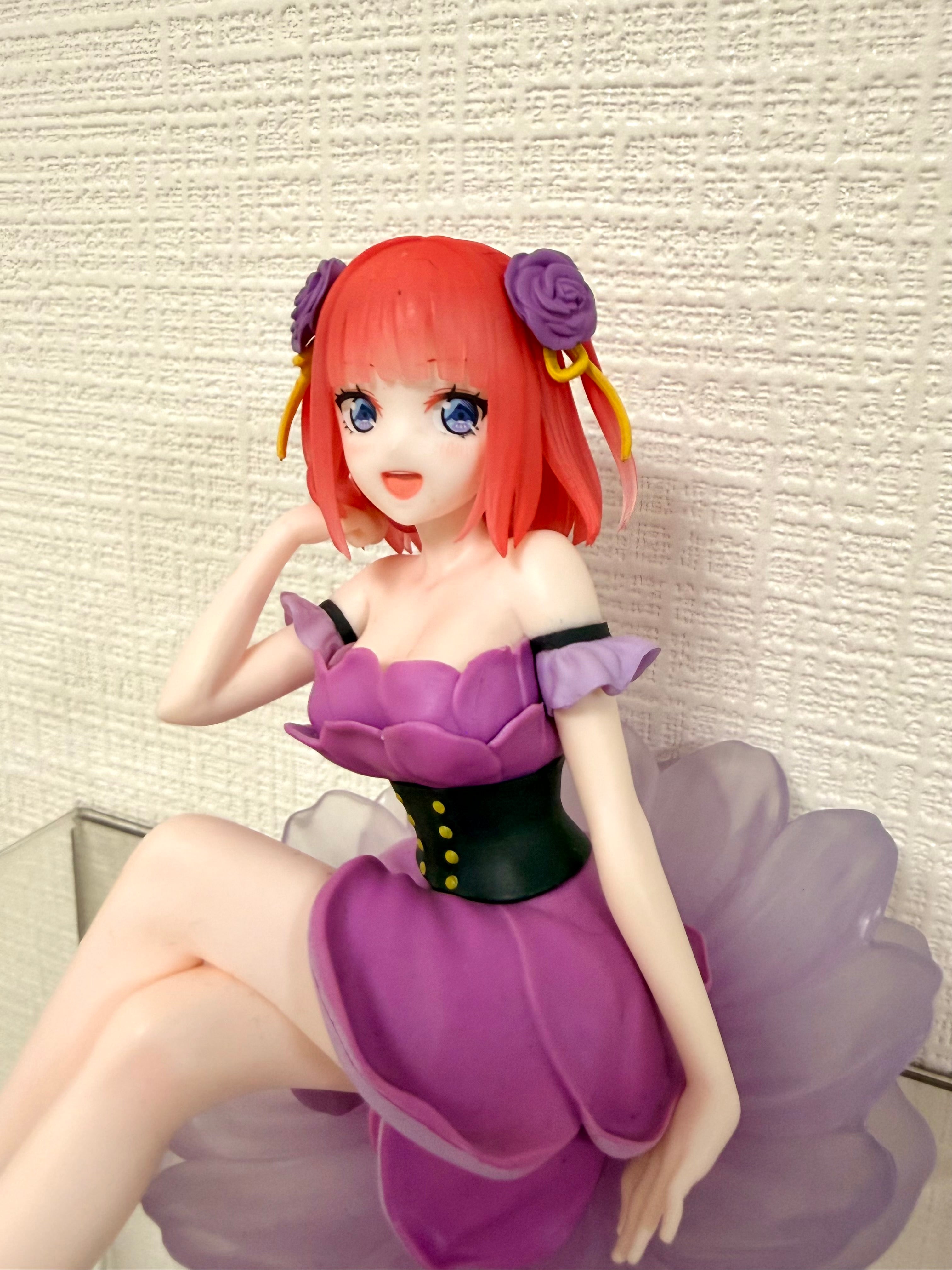 NO BOX The Quintessential Quintuplets Nino Flower Noodle Stopper Chokonose Figure 263105