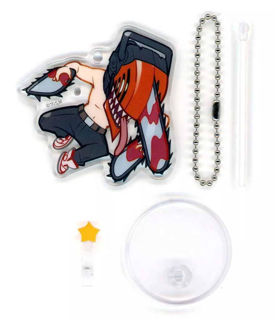 Chainsaw Man Denji Decora-pic Acrylic Stand Gashapon