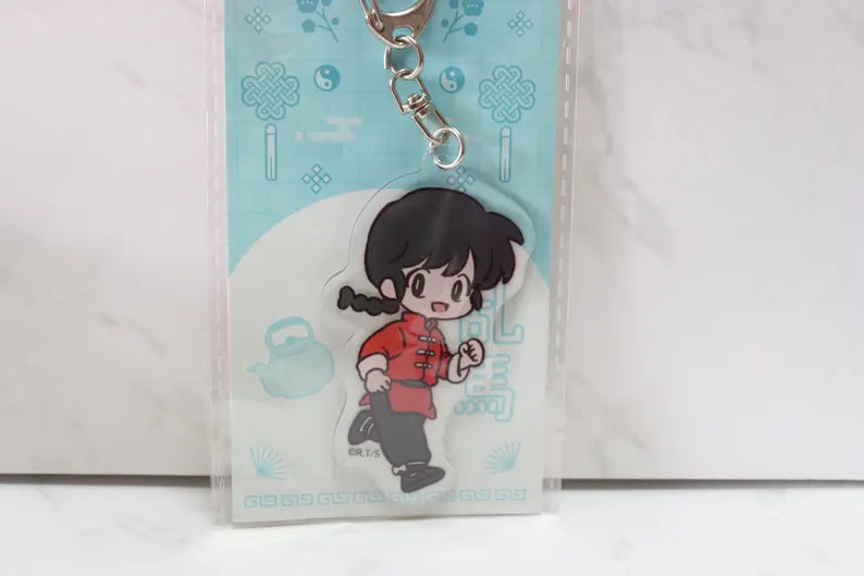 Ranma 1/2 Original Ranma Acrylic Keychain (RARE)