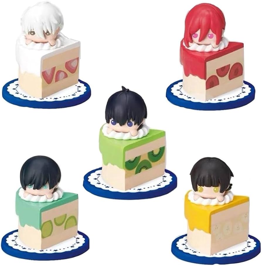Blue Lock Puchibus Cake Character Mascot Gashapon